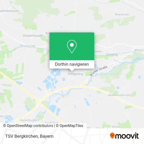 TSV Bergkirchen Karte
