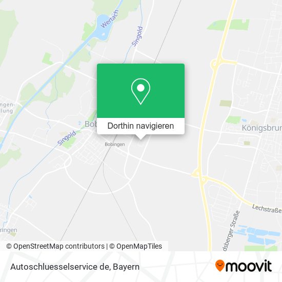 Autoschluesselservice de Karte