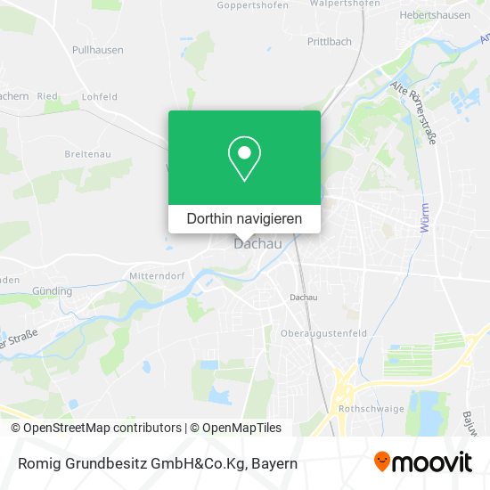 Romig Grundbesitz GmbH&Co.Kg Karte