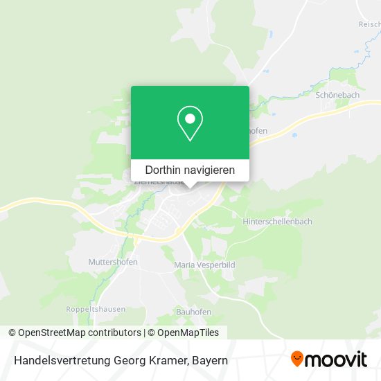 Handelsvertretung Georg Kramer Karte