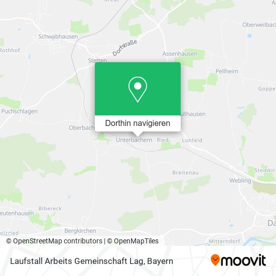 Laufstall Arbeits Gemeinschaft Lag Karte