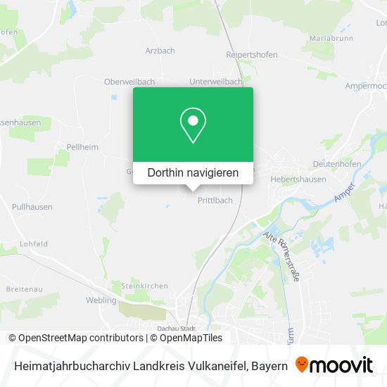 Heimatjahrbucharchiv Landkreis Vulkaneifel Karte