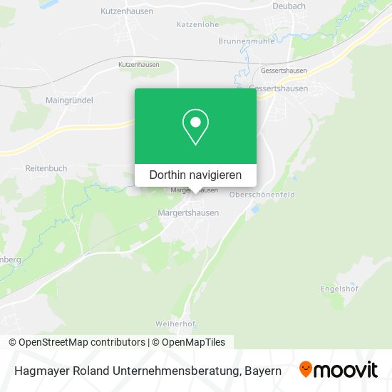 Hagmayer Roland Unternehmensberatung Karte