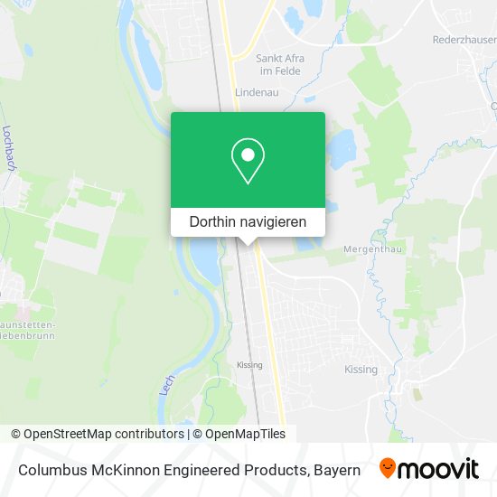 Columbus McKinnon Engineered Products Karte