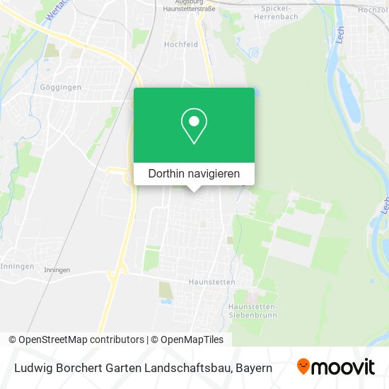 Ludwig Borchert Garten Landschaftsbau Karte