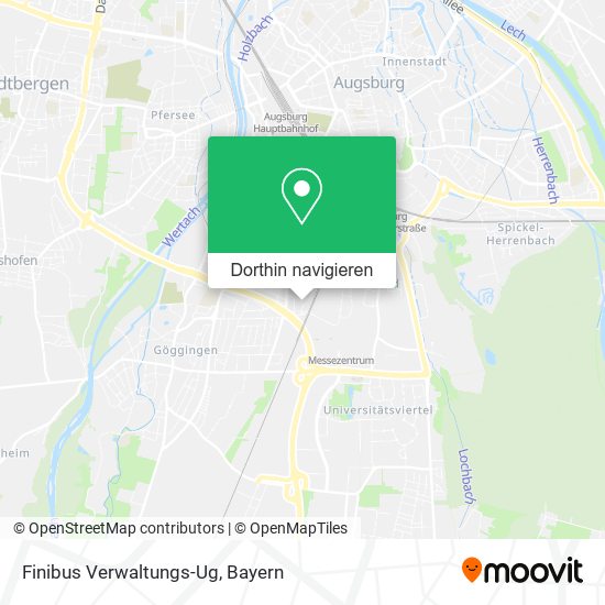 Finibus Verwaltungs-Ug Karte