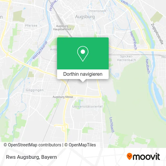Rws Augsburg Karte