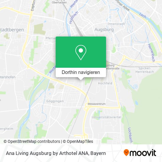 Ana Living Augsburg by Arthotel ANA Karte