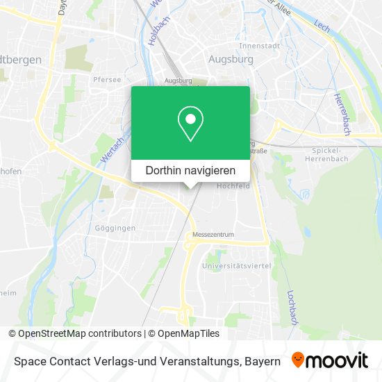 Space Contact Verlags-und Veranstaltungs Karte