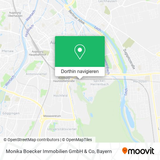 Monika Boecker Immobilien GmbH & Co Karte