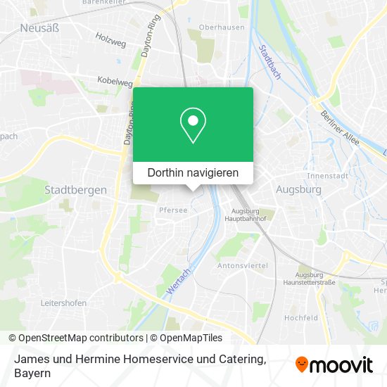 James und Hermine Homeservice und Catering Karte