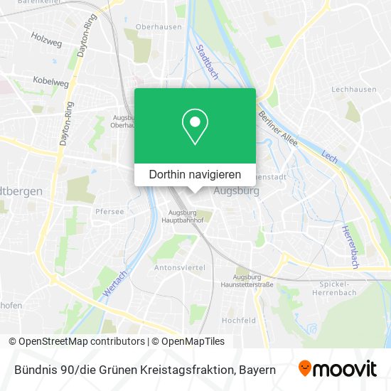 Bündnis 90 / die Grünen Kreistagsfraktion Karte
