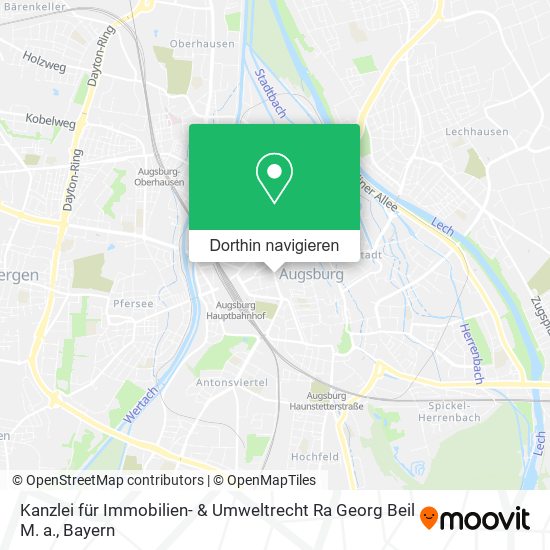 Kanzlei für Immobilien- & Umweltrecht Ra Georg Beil M. a. Karte