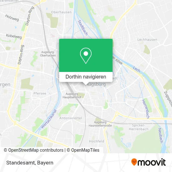 Standesamt Karte