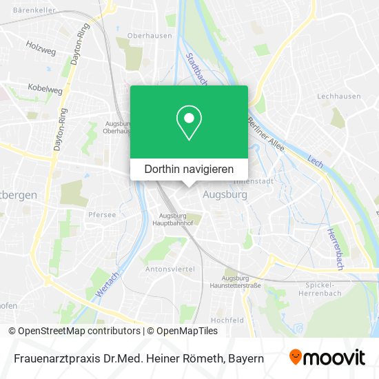 Frauenarztpraxis Dr.Med. Heiner Römeth Karte