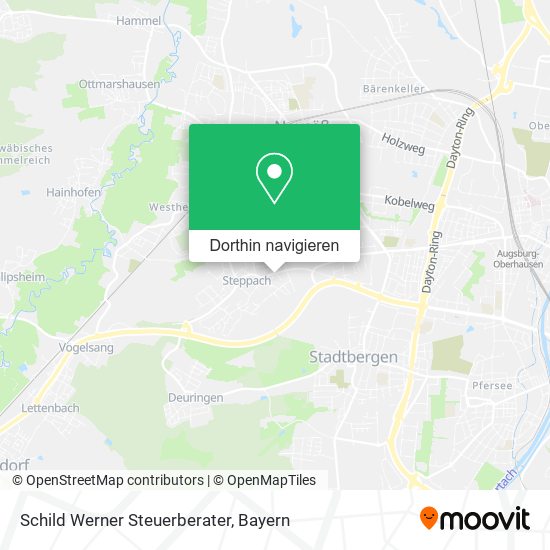 Schild Werner Steuerberater Karte