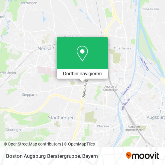 Boston Augsburg Beratergruppe Karte
