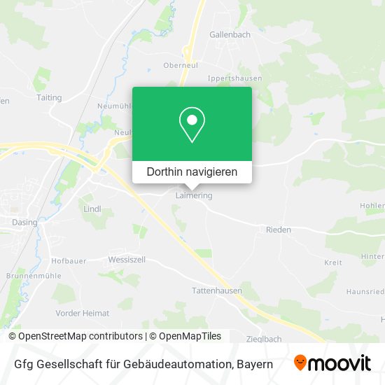 Gfg Gesellschaft für Gebäudeautomation Karte