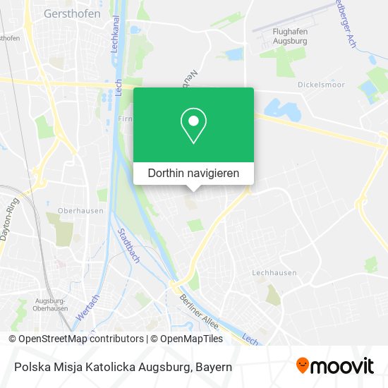 Polska Misja Katolicka Augsburg Karte