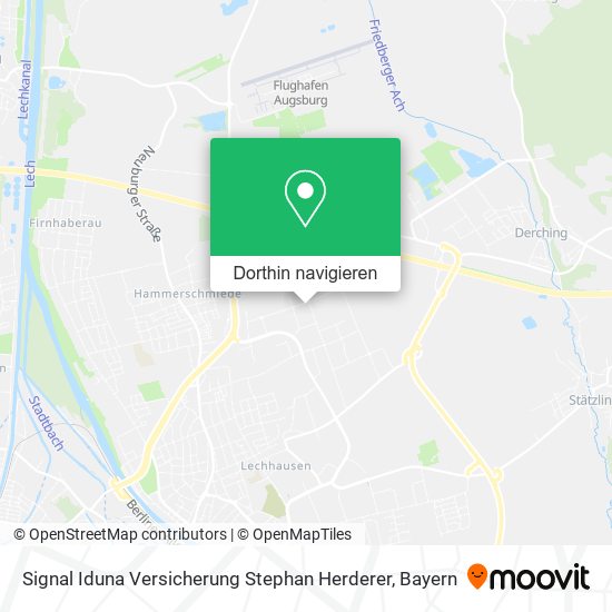 Signal Iduna Versicherung Stephan Herderer Karte