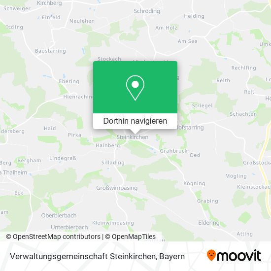 Verwaltungsgemeinschaft Steinkirchen Karte