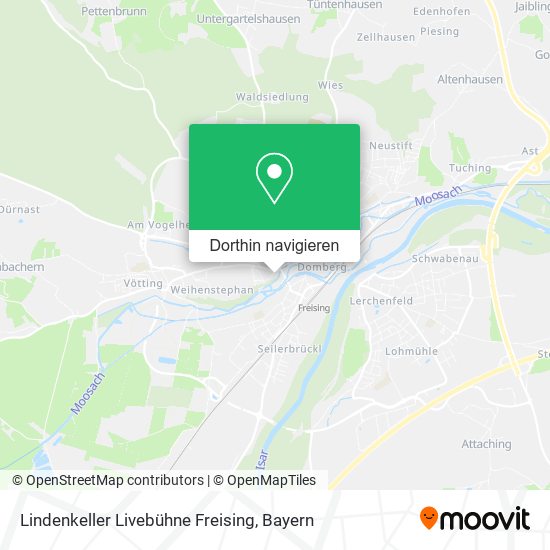 Lindenkeller Livebühne Freising Karte