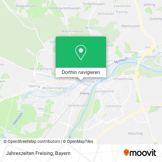 Jahreszeiten Freising Karte