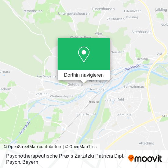 Psychotherapeutische Praxis Zarzitzki Patricia Dipl. Psych Karte