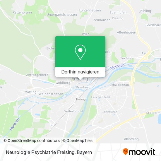 Neurologie Psychiatrie Freising Karte