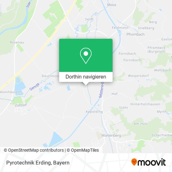 Pyrotechnik Erding Karte