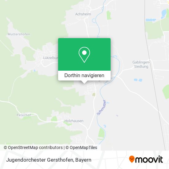 Jugendorchester Gersthofen Karte