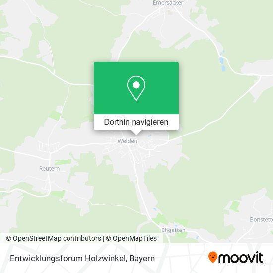 Entwicklungsforum Holzwinkel Karte