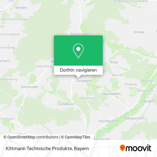 Kittmann Technische Produkte Karte