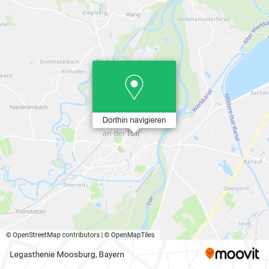 Legasthenie Moosburg Karte