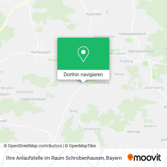 Ihre Anlaufstelle im Raum Schrobenhausen Karte