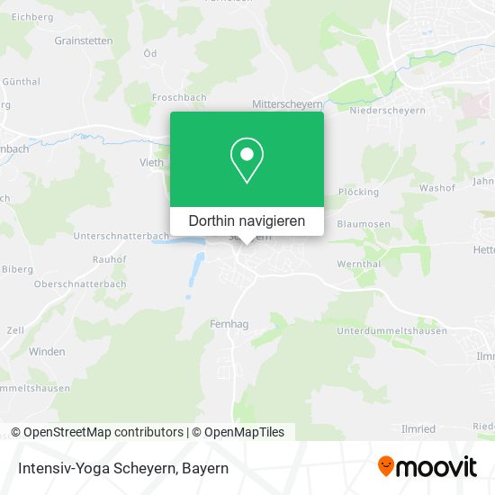 Intensiv-Yoga Scheyern Karte