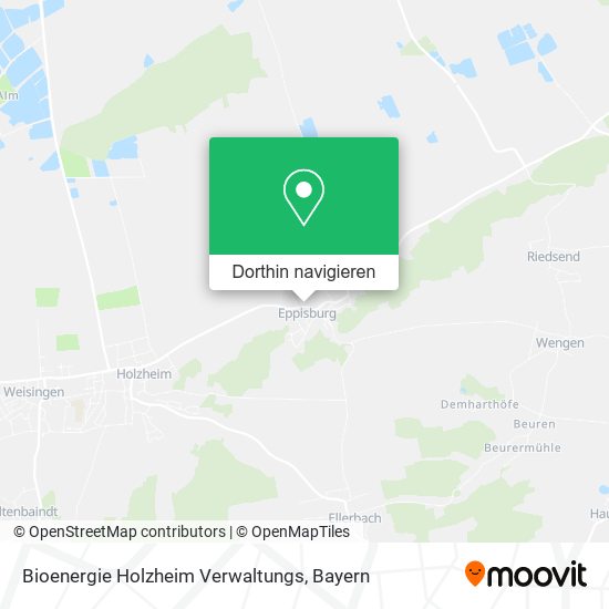 Bioenergie Holzheim Verwaltungs Karte
