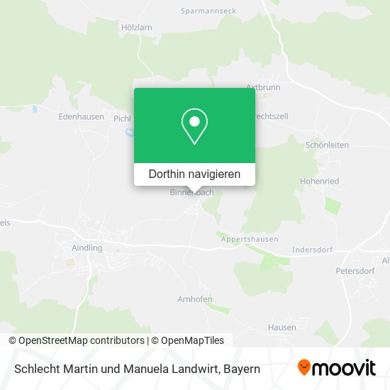 Schlecht Martin und Manuela Landwirt Karte