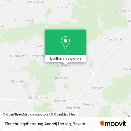 Einrichtungsberatung Andreij Herzog Karte