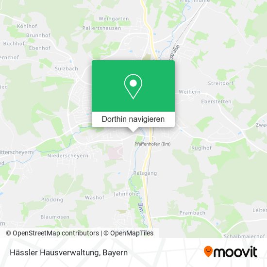 Hässler Hausverwaltung Karte