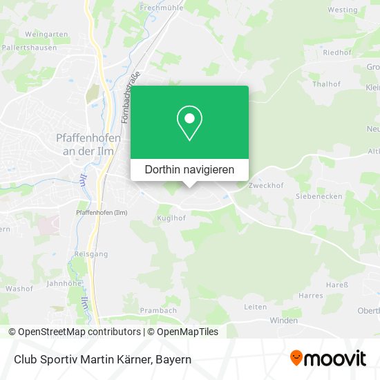 Club Sportiv Martin Kärner Karte