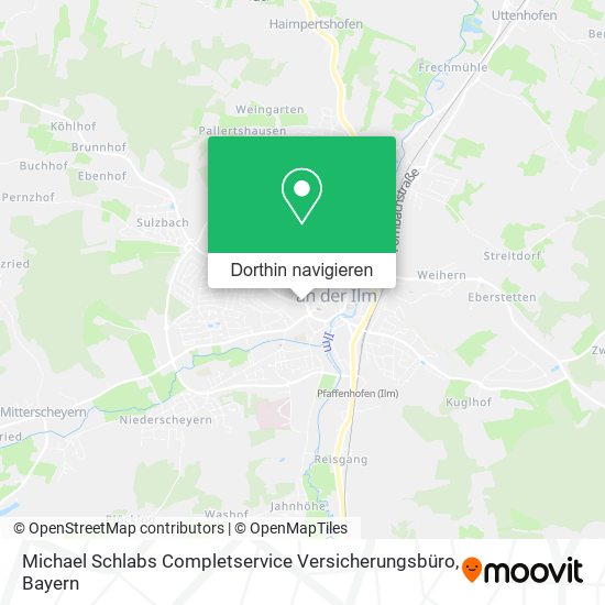 Michael Schlabs Completservice Versicherungsbüro Karte