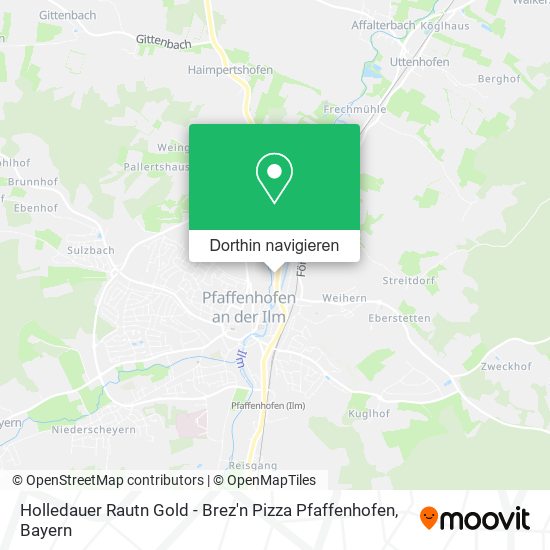 Holledauer Rautn Gold - Brez'n Pizza Pfaffenhofen Karte