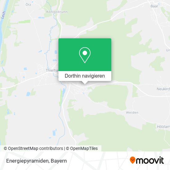 Energiepyramiden Karte