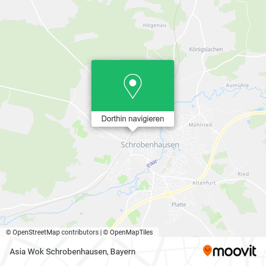 Asia Wok Schrobenhausen Karte