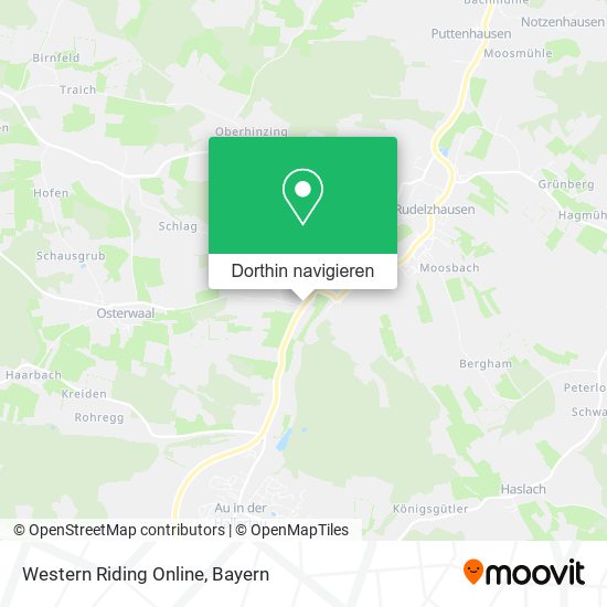 Western Riding Online Karte