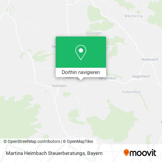 Martina Heimbach Steuerberatungs Karte