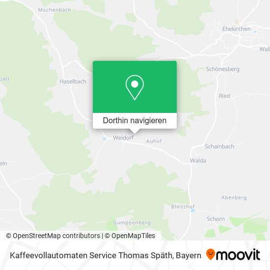Kaffeevollautomaten Service Thomas Späth Karte