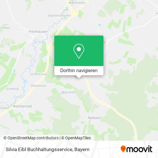 Silvia Eibl Buchhaltungsservice Karte