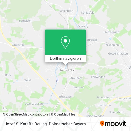 Jozef-S. Karaffa Bauing. Dolmetscher Karte